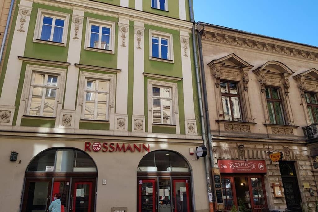 Cozy Modern Studio Green Apartment In Old Town Kraków Exteriör bild